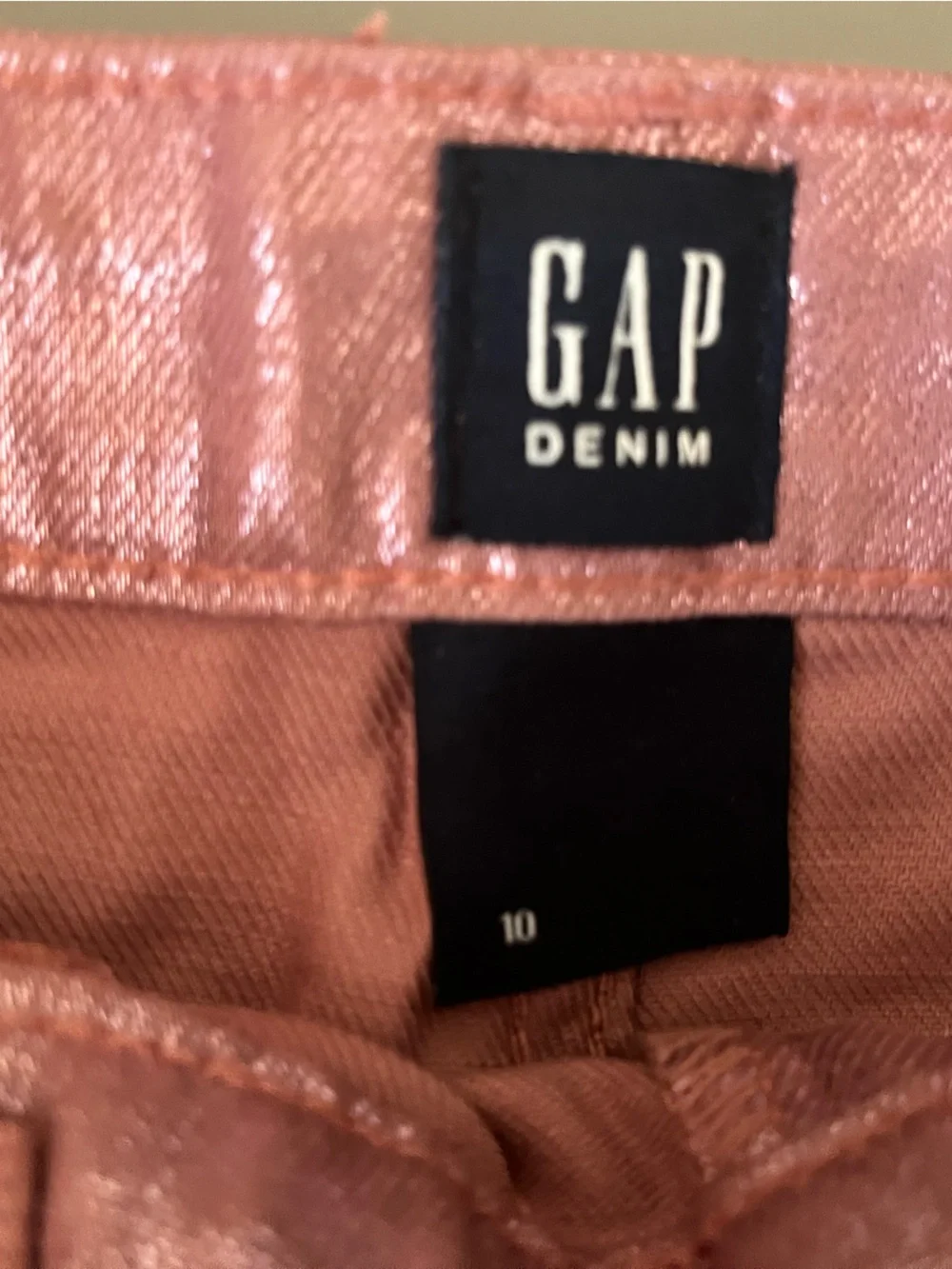 BNWT!! Kids GAP Shimmery Pink Metallic A-Line Skirt Size 10
